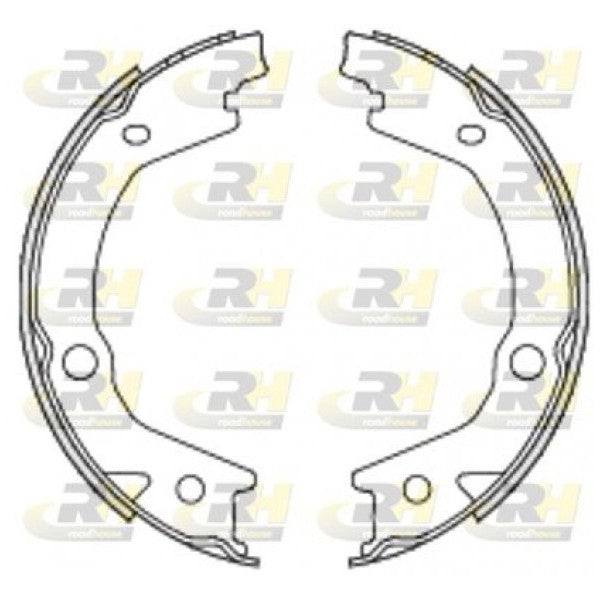 Juego de zapatas de freno de estacionamiento ROADHOUSE para HYUNDAI ELANTRA III Sedán 1.6 2003–2006 - OEM 583053KA00
