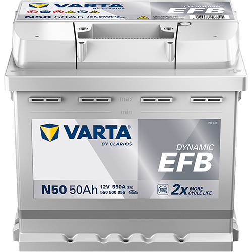 Batería Varta N50 Dynamic EFB 12 V 50 Ah