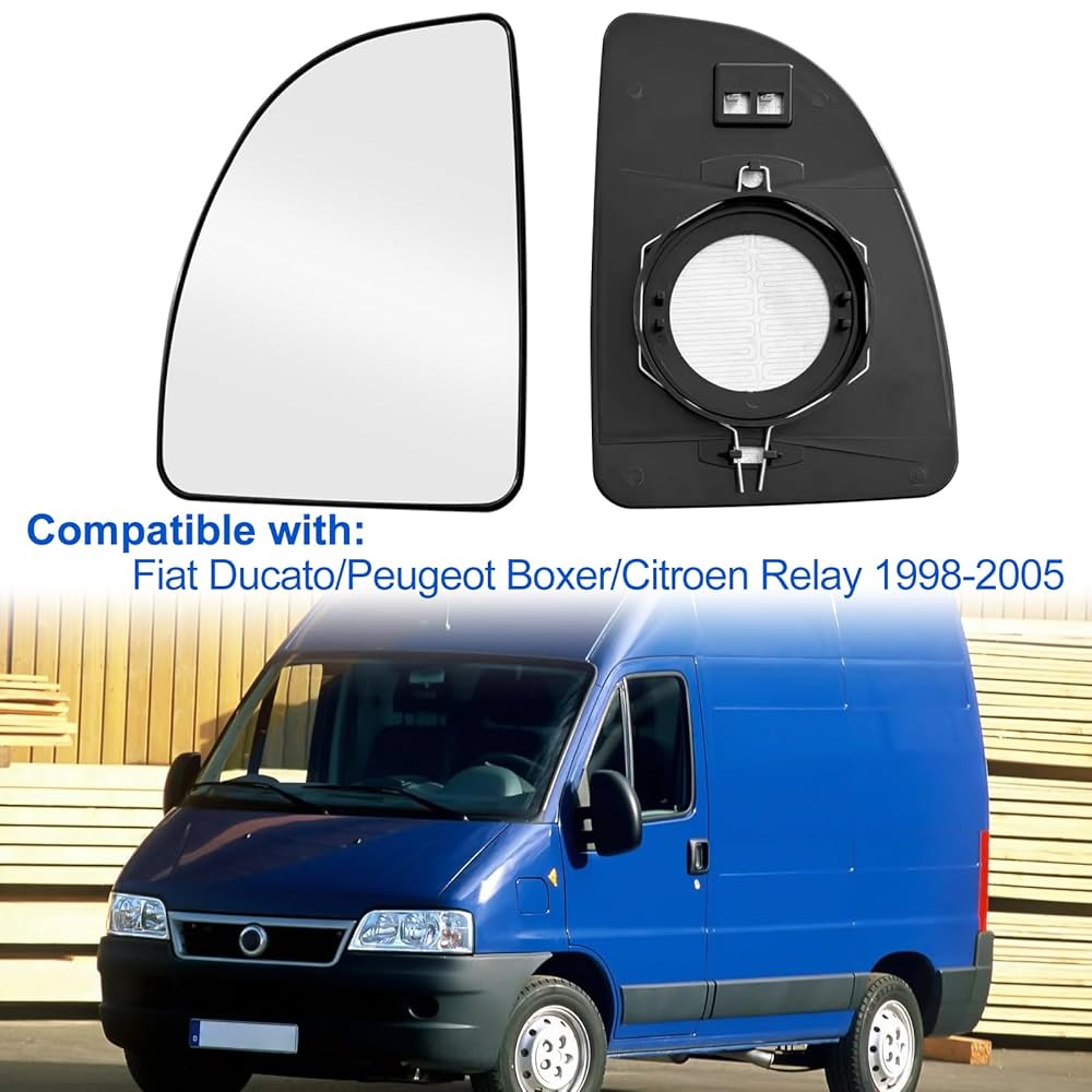 Cristal de Espejo para Fiat Ducato/Peugeot 1998-2005