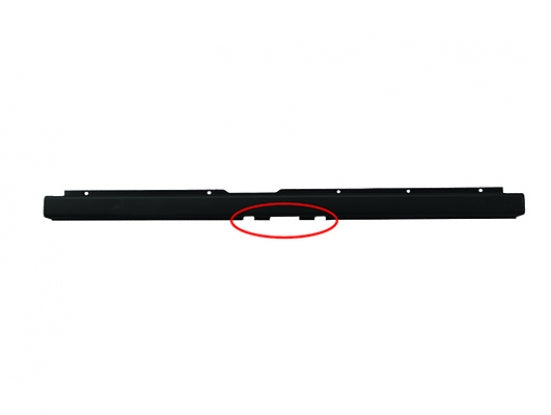 Centro parachoques trasero negro + agujero tapa gancho — FIAT DUCATO 3 fase 1 desde 06/2006 hasta 05/2014 - producto