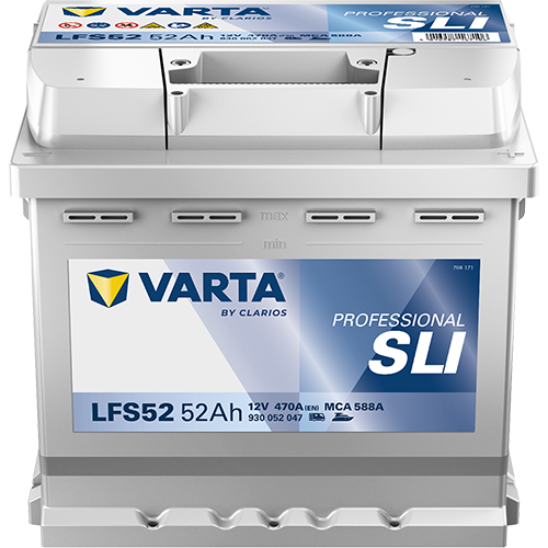 Batería Varta LFS52 Professional Starter 12 V 52 Ah