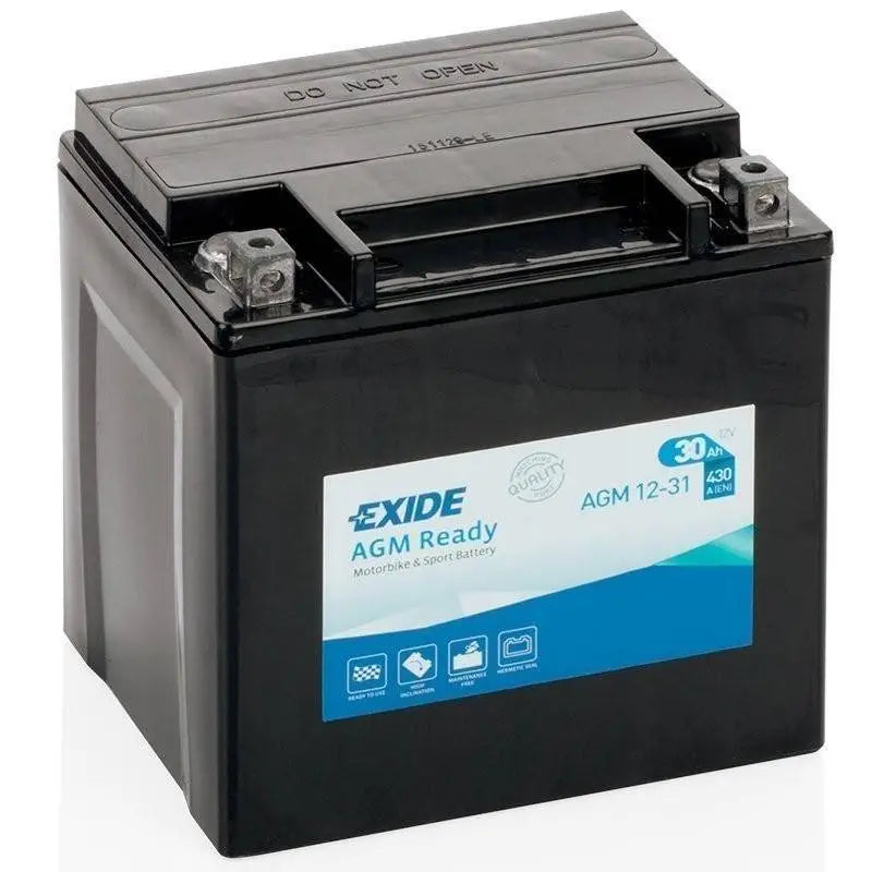 Batería Exide AGM12-31 Moto AGM Ready 12 V 30 Ah