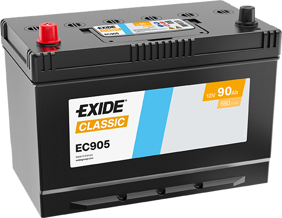 Batería Exide EC905 Classic 12 V 90 Ah