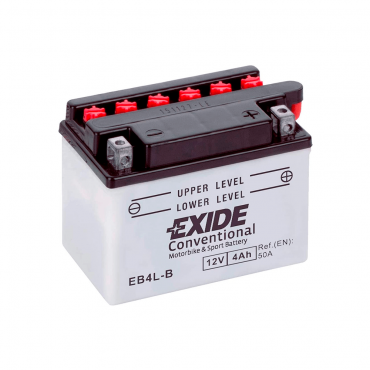 Batería Exide EB4L-B Moto Conventional 12 V 4 Ah