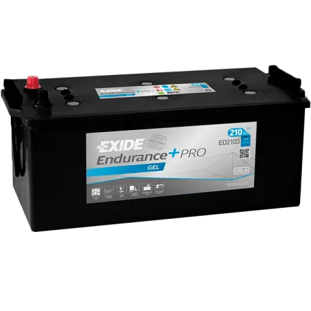Batería Exide ED2103 Endurance+ Pro Gel 12 V 210 Ah