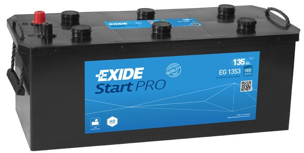 Batería Exide EG1353 Start Pro 12 V 135 Ah