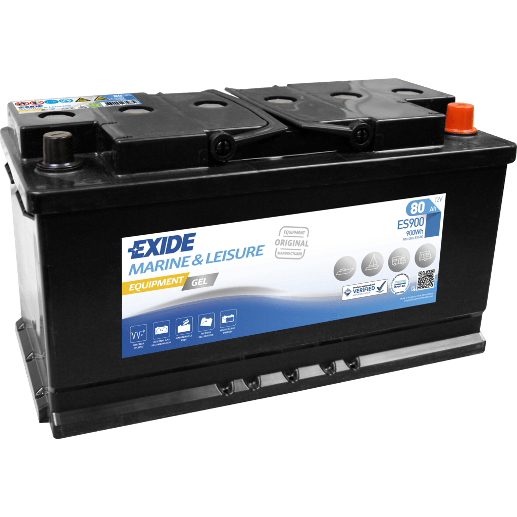 Batería Exide ES900 Equipment Gel 12 V 80 Ah