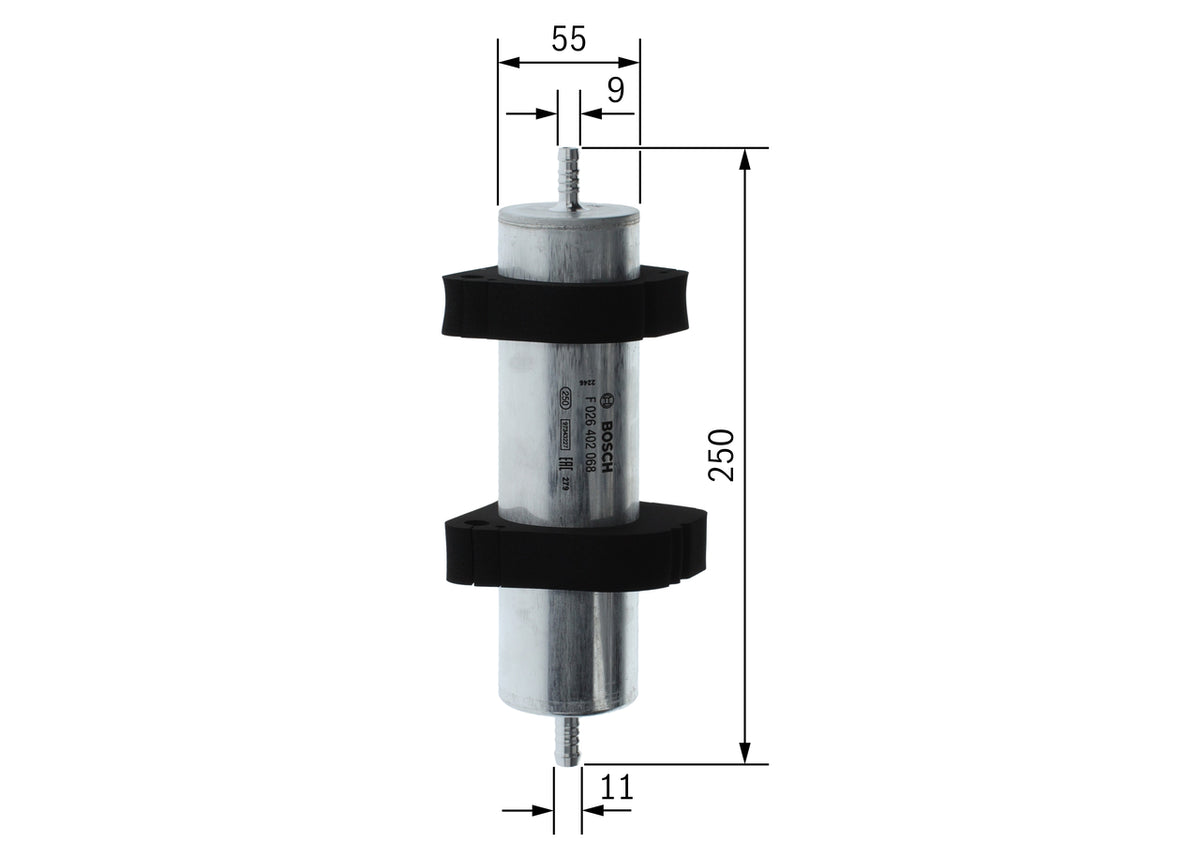 Filtro combustible BOSCH F 026 402 068