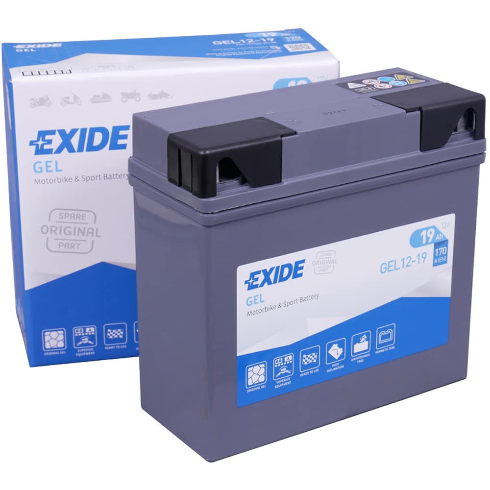 Batería Exide GEL12-19 Moto Gel 12 V 19 Ah