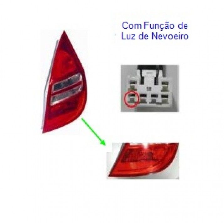 Piloto trasero para versión hatchback — HYUNDAI I30 (desde 2007) - derecho