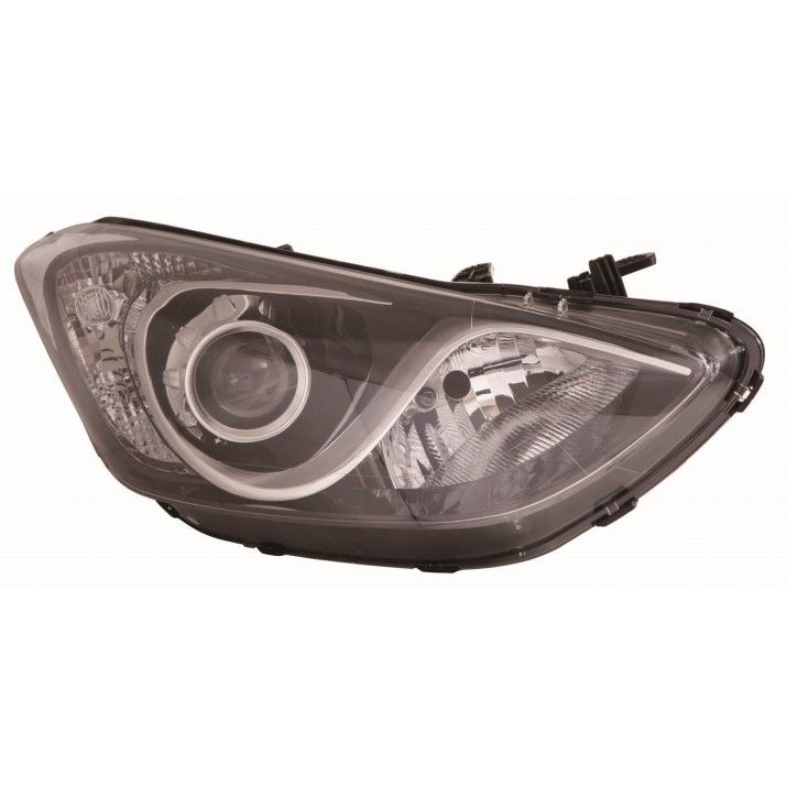 Faro con regulación eléctrica, motor e interior cromado (H7) — HYUNDAI I30 HATCHBACK (desde 2013) - derecho