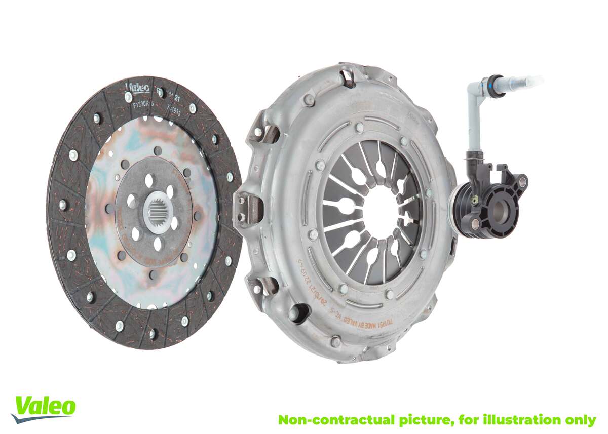 Kit de embrague con desembrague central VALEO 834071