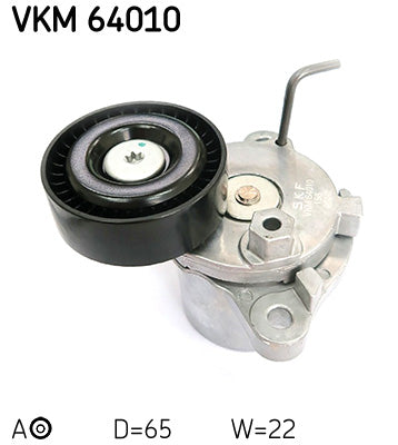 Tensor de correa, correa poli V SKF VKM 64010