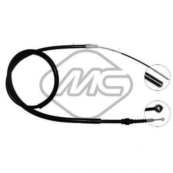 Cable del freno de estacionamiento para SEAT TOLEDO I (1L2) 1.6 i