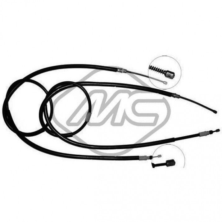 Juego de cables del freno de estacionamiento para RENAULT ESPACE III (JE0_) 2.0 (JE0A)