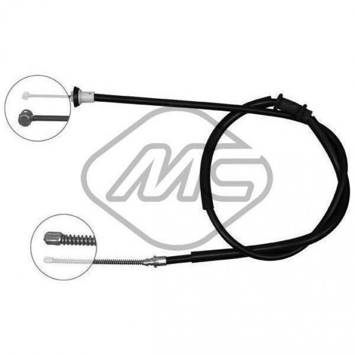 Cable del freno de estacionamiento para FIAT IDEA (350_) 1.2 16V