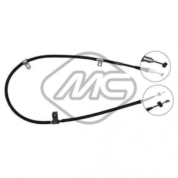 Cable del freno de estacionamiento para HYUNDAI ELANTRA III Sedán (XD) 1.6