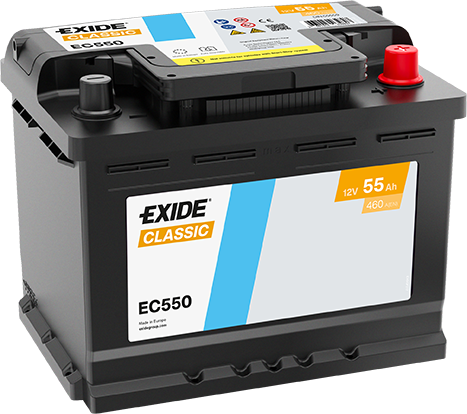 Batería Exide EC550 Classic 12 V 55 Ah