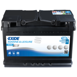 Batería Exide EZ850 Marine Dual EFB 12 V 100 Ah