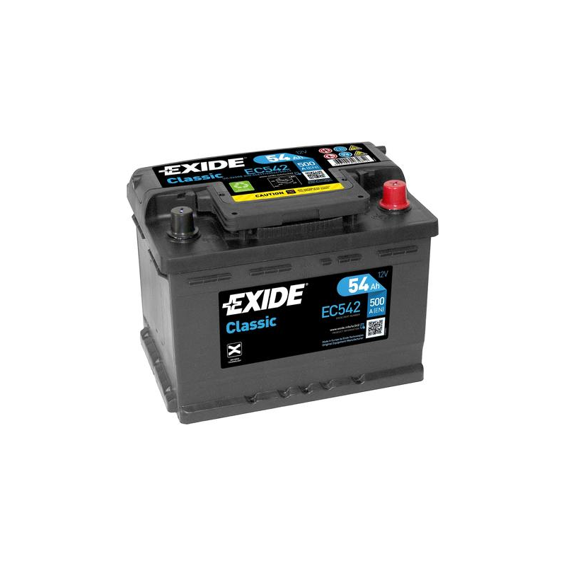 Batería Exide EC542 Classic 12 V 54 Ah