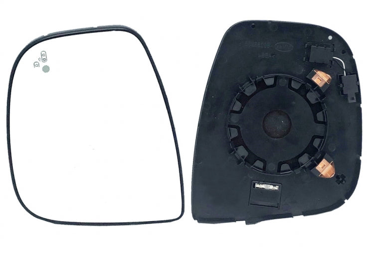 Cristal + soporte retrovisor izquierdo, convexo, térmico, side — CITROEN BERLINGO 3 fase 1 de 09/2018 a 02/2024 - producto