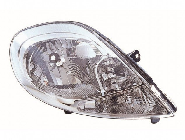 Faro delantero Renault Trafic II fase 2 2006–2014 H4 piloto blanco - derecho