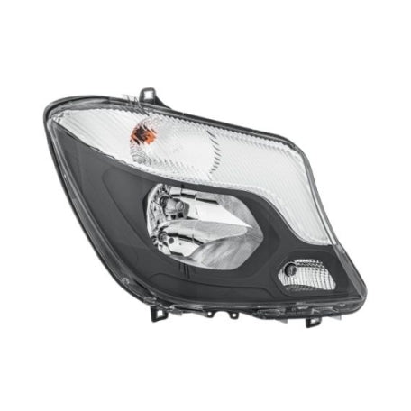 Faro delantero Mercedes Sprinter W906 2013–2018 H7+H7 HELLA - derecho