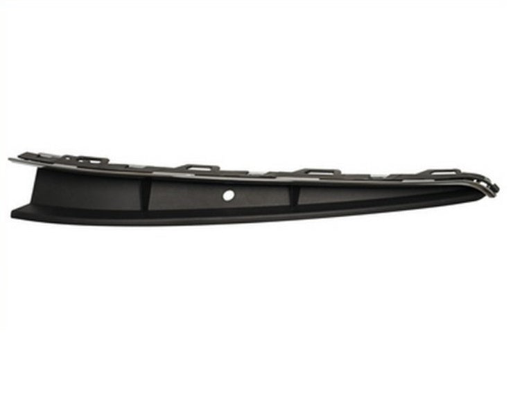Moldura parachoques delantero, negro, moldura cromada — VOLKSWAGEN POLO 6 fase 1 desde 10/2017 hasta 08/2021 - derecho