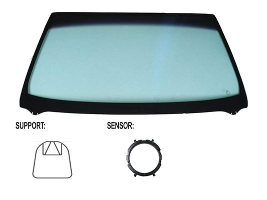 Parabrisas tintado verde acústico, térmico con sensor — NISSAN QASHQAI 2 desde 02/2014 hasta 06/2017 - producto