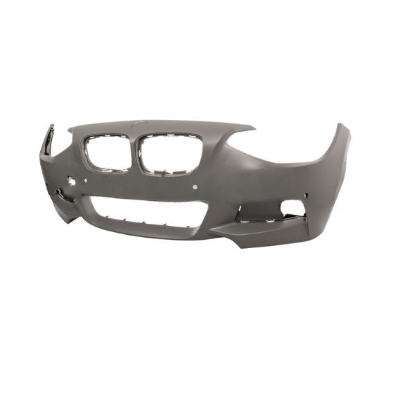 Parachoques delantero imprimado, agujeros sensores, agujeros asistente de aparcamiento — BMW SERIE 1 F20/F21 fase 1 desde 11/2011 hasta 03/2015 - producto