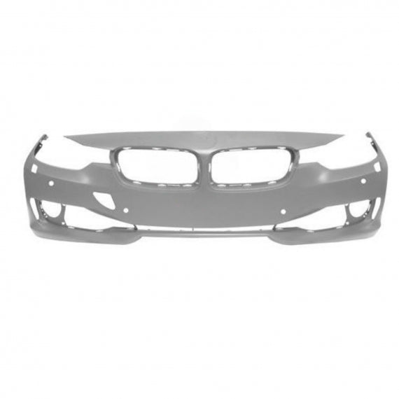 Parachoques delantero imprimado con agujeros lavafaros, con agujeros sensores — BMW SERIE 3 F30 berlina F31 familiar fase 1 desde 01/2012 hasta 09/2015 - producto