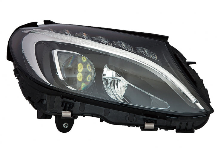 Faro eléctrico, LED (motor) — MERCEDES W205 Clase C fase 1 - derecho