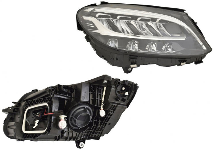 Faro eléctrico, LED (motor) (desde 01/2018) — MERCEDES W205 Clase C fase 1 - derecho