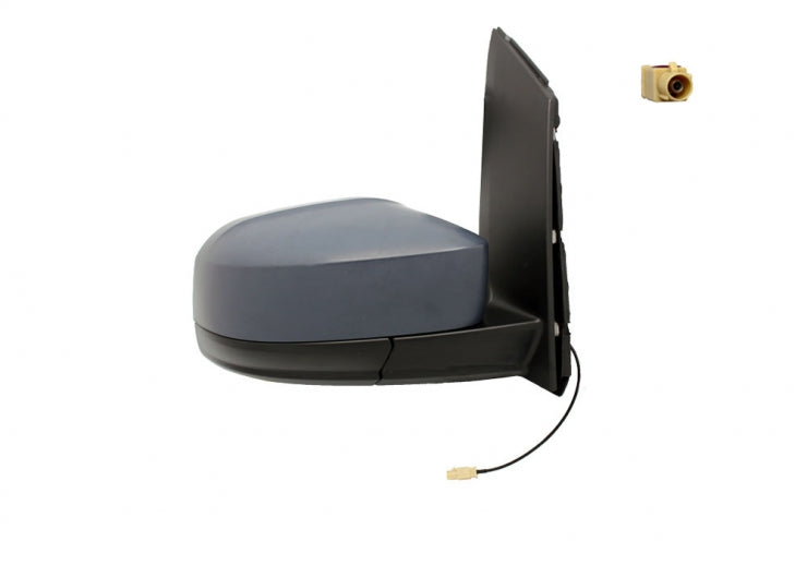 Retrovisor manual, imprimado, con antena — VOLKSWAGEN CADDY 4 desde 07/2015 hasta 12/2020 - derecho