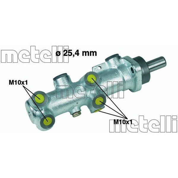 Bomba principal de freno METELLI para CITROEN HCV Jumper I Bus / Relay 2.0 1994–2002 - OEM 4601D1
