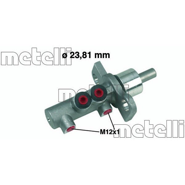 Bomba principal de freno METELLI para AUDI A4 I 1.6 1994–2000 - OEM 8D0611021A