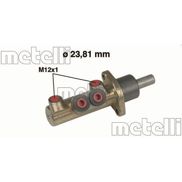 Bomba principal de freno METELLI para FORD Galaxy I 1.9 TDI 1995–2006 - OEM 7200920