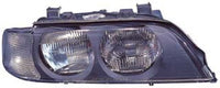 Faro delantero — BMW E39 (desde 1995) — Configuración: Faro regulación eléctrica con intermitente, acabado blanco - derecho
