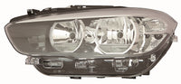 Faro con regulación eléctrica y motor interior negro (H7/H7/LED) — BMW SERIE 1 F20/F21 (desde 2015) — izquierdo