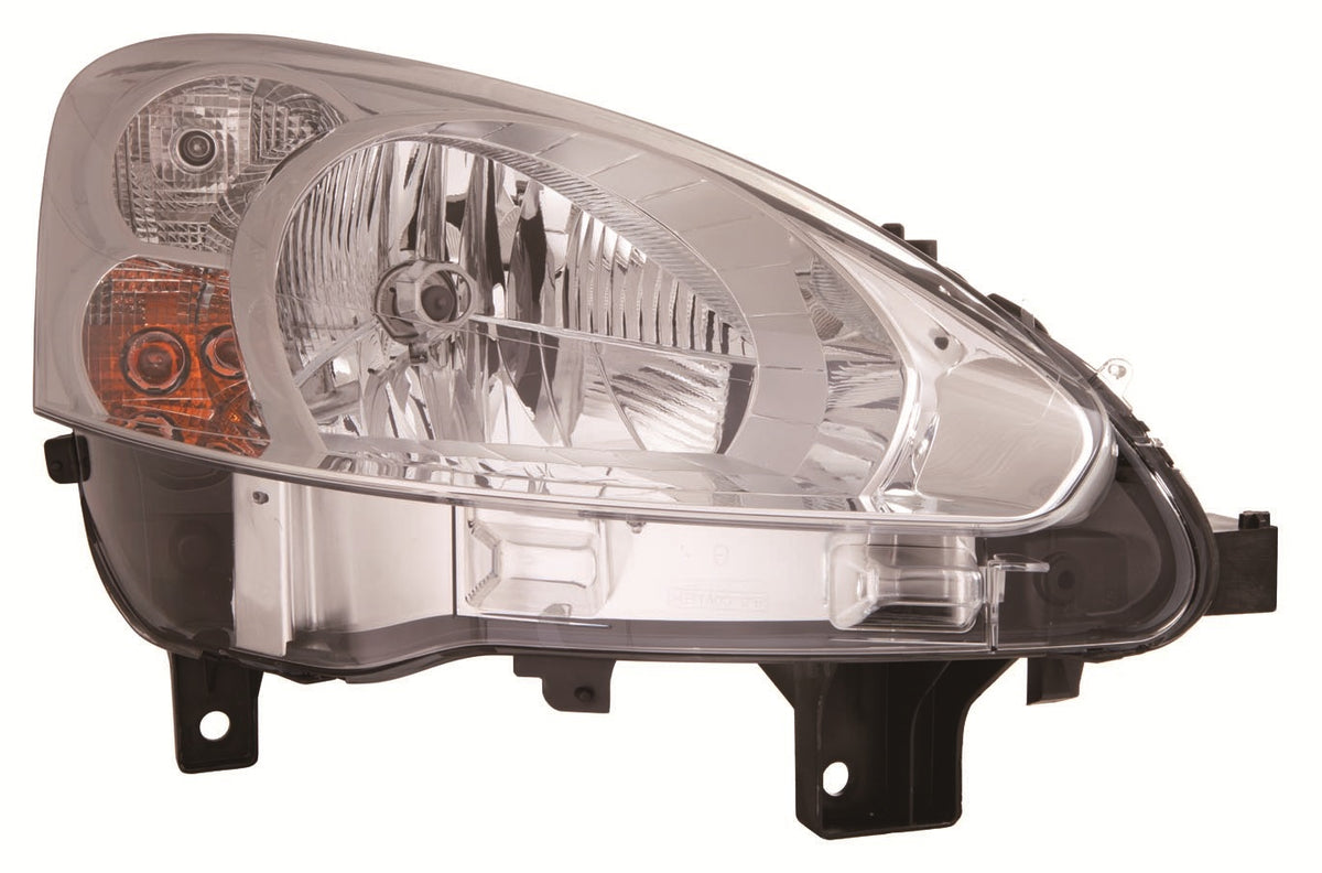 Faro con regulación eléctrica (H4) — PEUGEOT PARTNER (desde 2012) — derecho