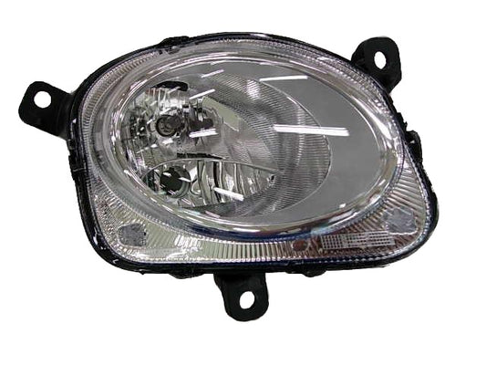 💡 Luz diurna — FIAT 500L (desde 2012) — Faro auxiliar regulación manual diurna (H7)