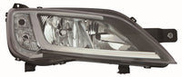 Faro con regulación eléctrica y motor interior cromado (H7/H7/WY21W/W21/5W) — FIAT DUCATO / CITROËN JUMPER (desde 2014) — derecho