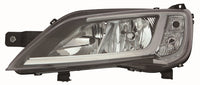 Faro con regulación eléctrica y motor interior cromado (H7/H7/WY21W/W21/5W) — FIAT DUCATO / CITROËN JUMPER (desde 2014) — izquierdo