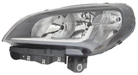 Faro con regulación eléctrica y motor interior gris oscuro (H7/H7/WY21W/W21W) — FIAT DOBLÒ (desde 2015) — izquierdo