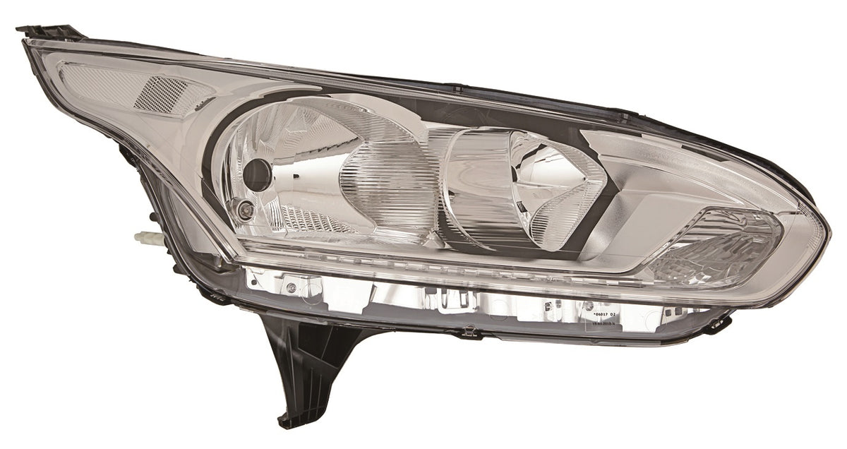 Faro con regulación eléctrica, acabado blanco con motor de regulación (H15/H7/PWY24W/W5) — FORD TRANSIT CONNECT (desde 2015) — derecho