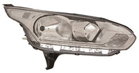 Faro con regulación eléctrica, acabado blanco con motor de regulación (H15/H7/PWY24W/W5) — FORD TRANSIT CONNECT (desde 2015) — derecho