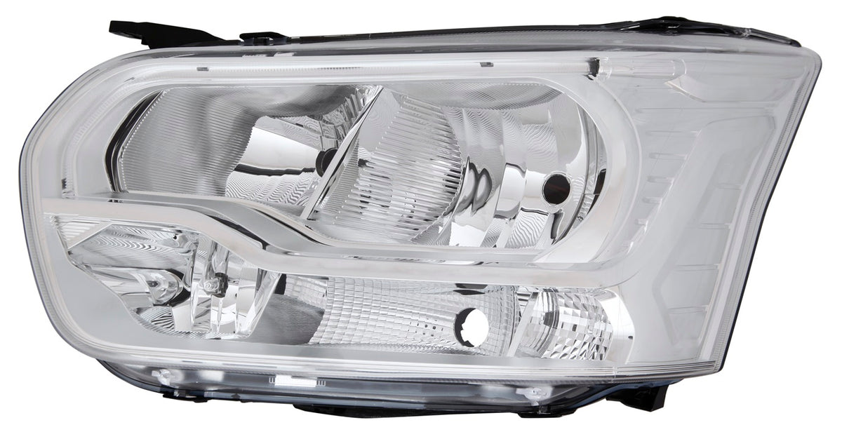 Faro con regulación eléctrica y motor (H7/H15/H1/PY21W) — FORD TRANSIT (desde 2014) — izquierdo