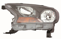 Faro con regulación manual/eléctrica interior negro (H7/HB3) — FORD RANGER (desde 2016) — izquierdo