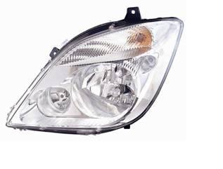 Faro con regulación eléctrica con faro antiniebla (H7/H7) — MERCEDES SPRINTER (desde 2006) — derecho