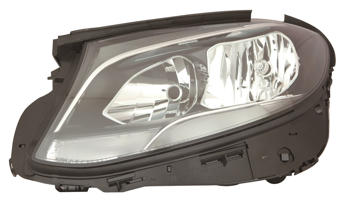 Faro con regulación eléctrica y motor interior negro (H7/H7/LED) — izquierdo — MERCEDES E W213 (desde 2016) — izquierdo